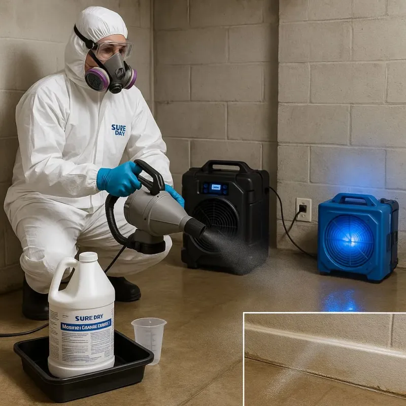 Sanitization and Odor Removal process in York Harbor, ME
