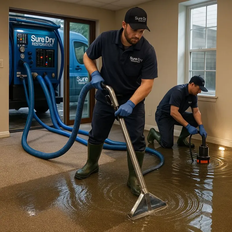 Water Extraction and Removal process in York Harbor, ME